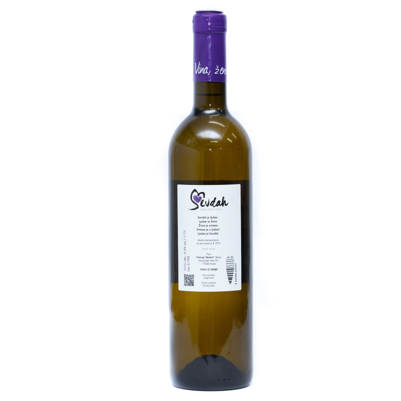 Vino belo Aleksić Sevdah 0,75l