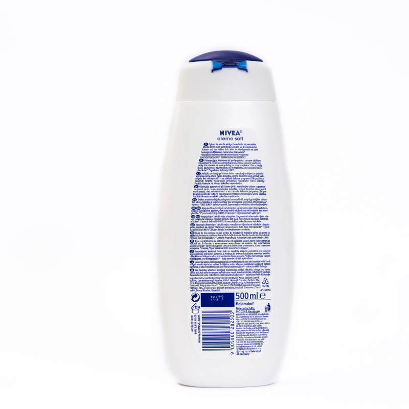 Gel za tuširanje Nivea Creme soft 500ml