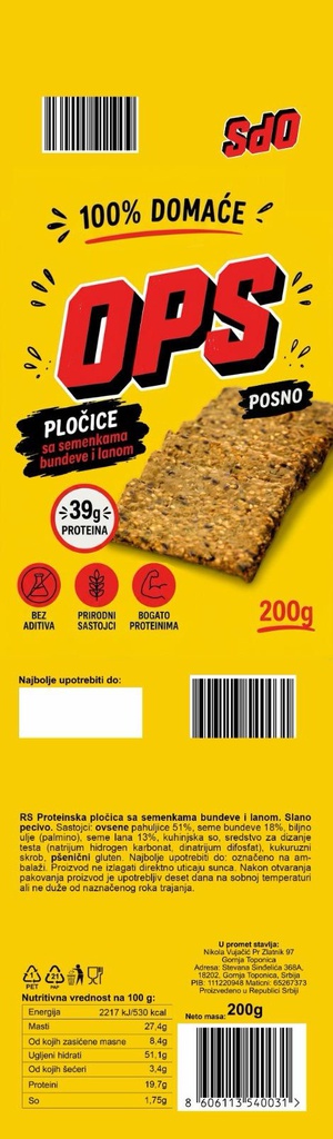 OPS - PLOCICE SA SEMENKAMA BUNDEVE I LANOM