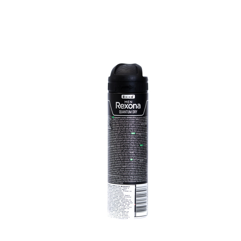 Dezedorans Rexona quantum dry man 150 ml