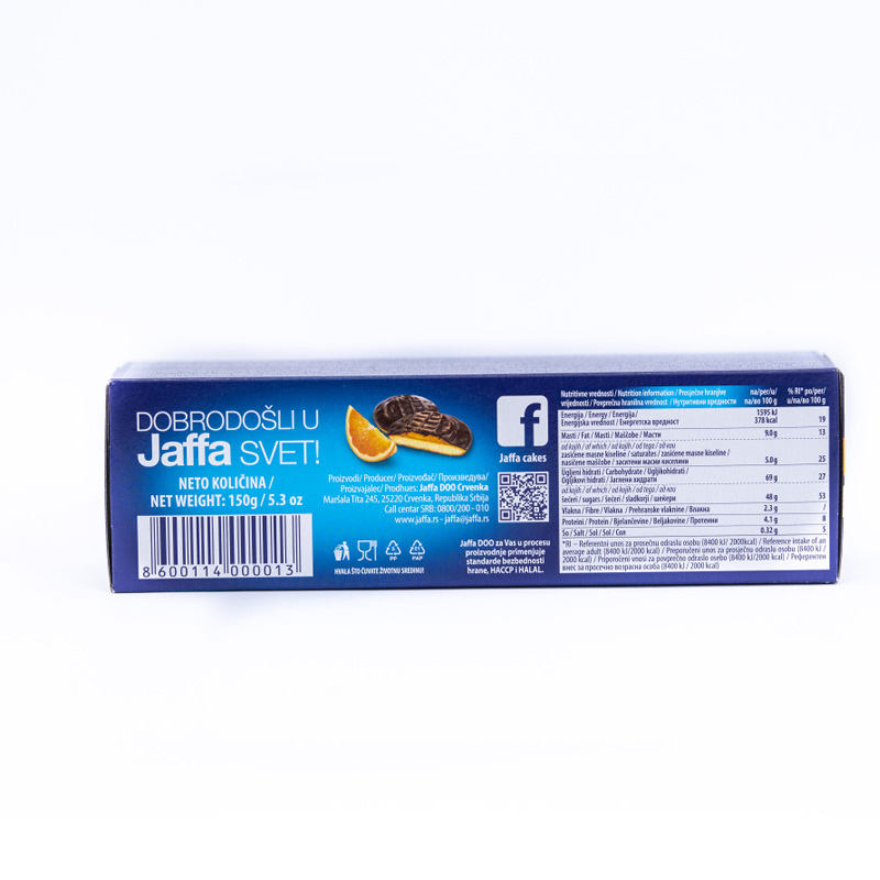 Biskvit Jaffa 150g Jaffa