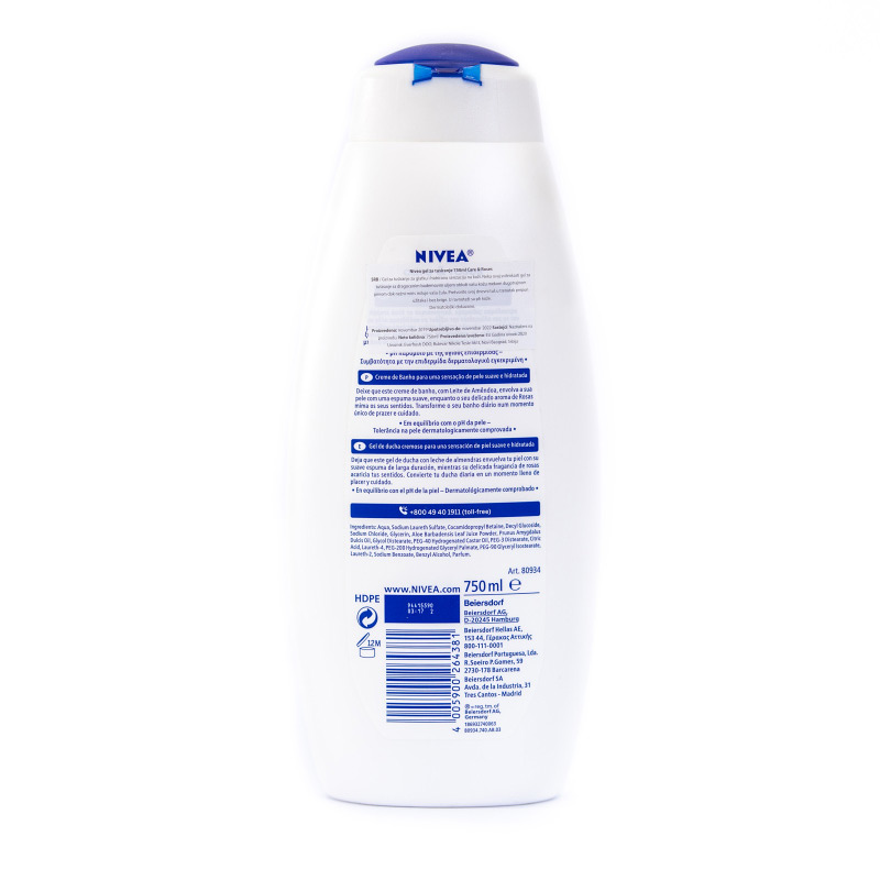 Kupka Nivea Care&amp;Rose 750 ml