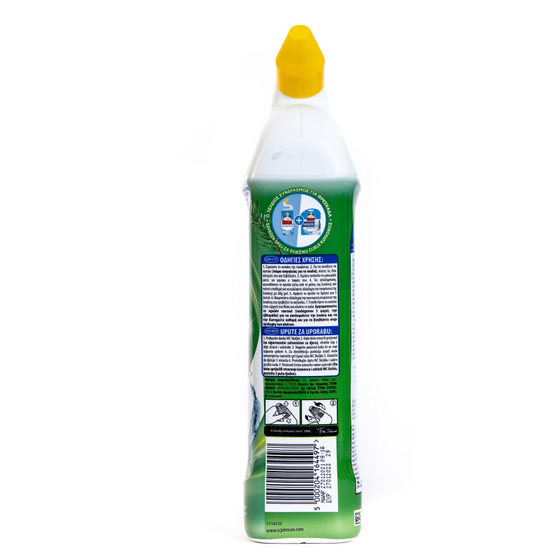 Sredstvo za dezinfekciju wc pine 750ml Duck