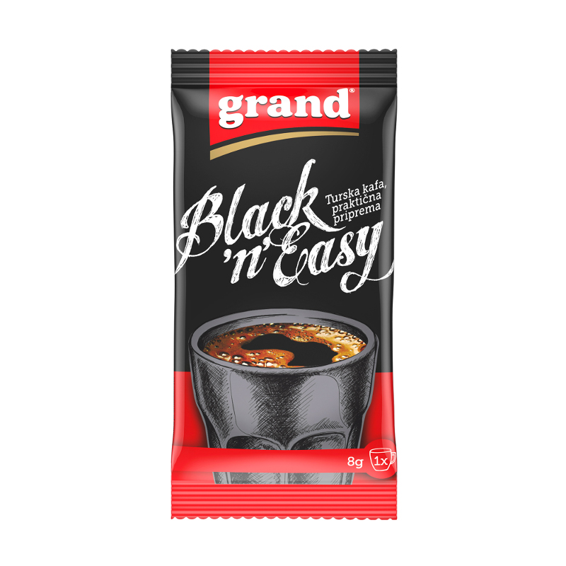 KAFA BLACK &amp; EASY BEZ SECERA 8G GRAND