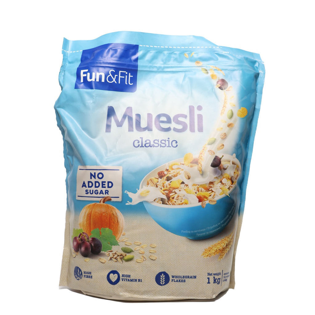 MUSLI FUN AND FIT CLASSIC 1KG