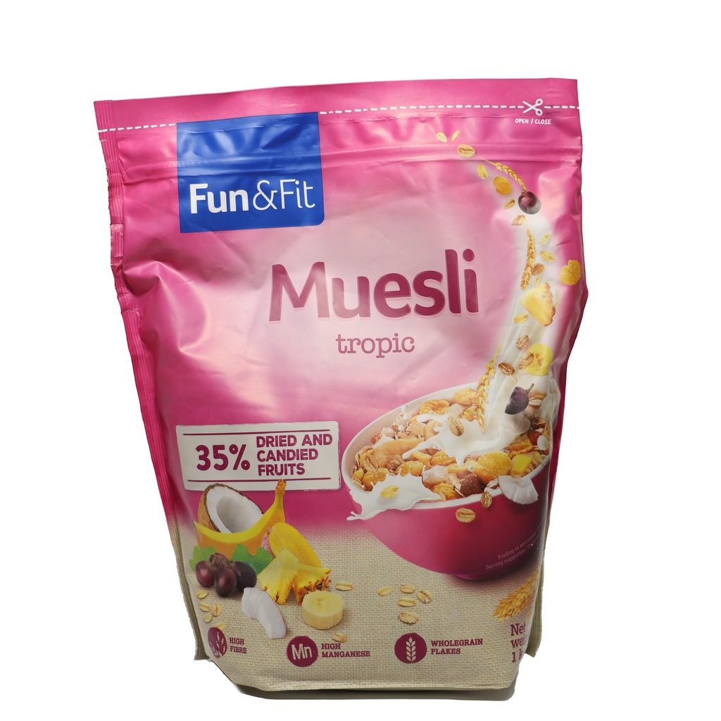 MUSLI FUN AND FIT TROPIC 1KG