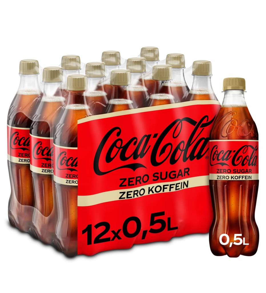 Coca-Cola Zero PET 0,5l X12 paket