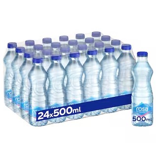 0.5L X24 VODA ROSA NEGAZIRANA PAKET