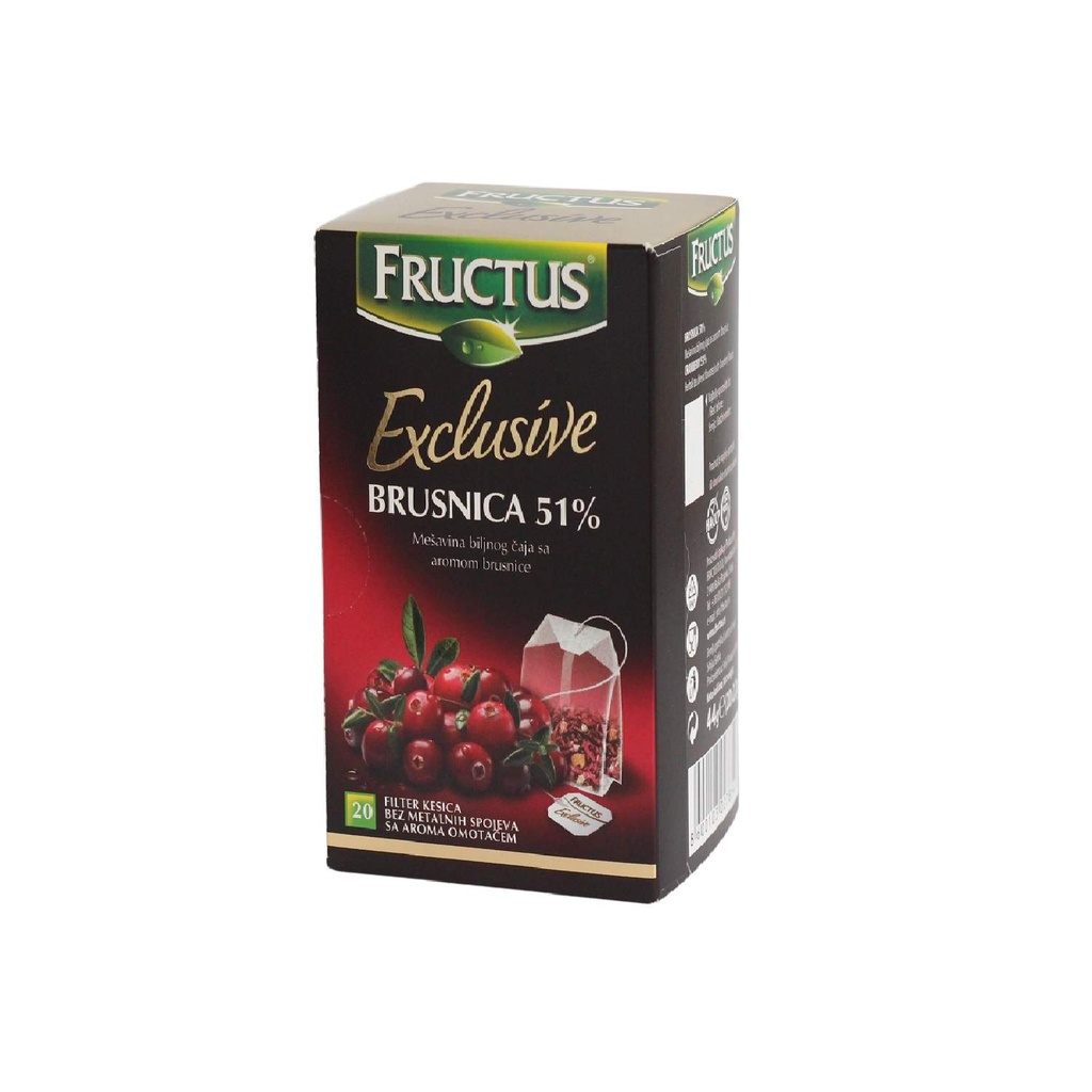 CAJ BRUSNICA 51%  FRUCTUS 44G