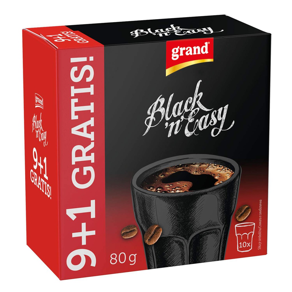 KAFA BLACK&amp;EASY 9+1 8G GRAND