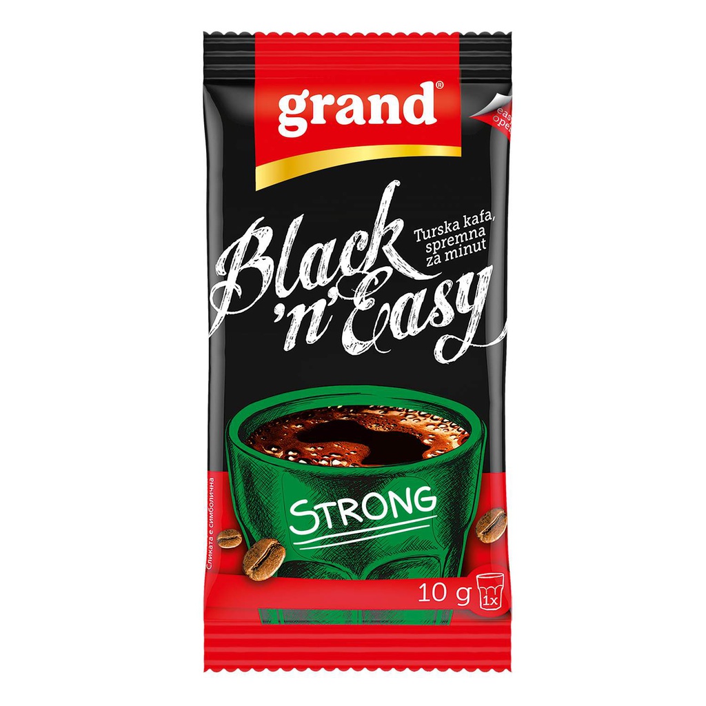 KAFA BLACK&amp;EASY STRONG 10GR GRAND
