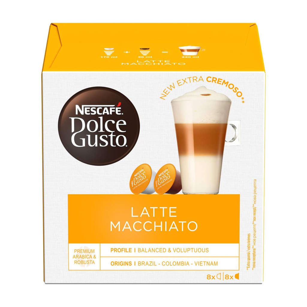 KPS DOLCE GUSTO LATTE MACCHIATO 194G