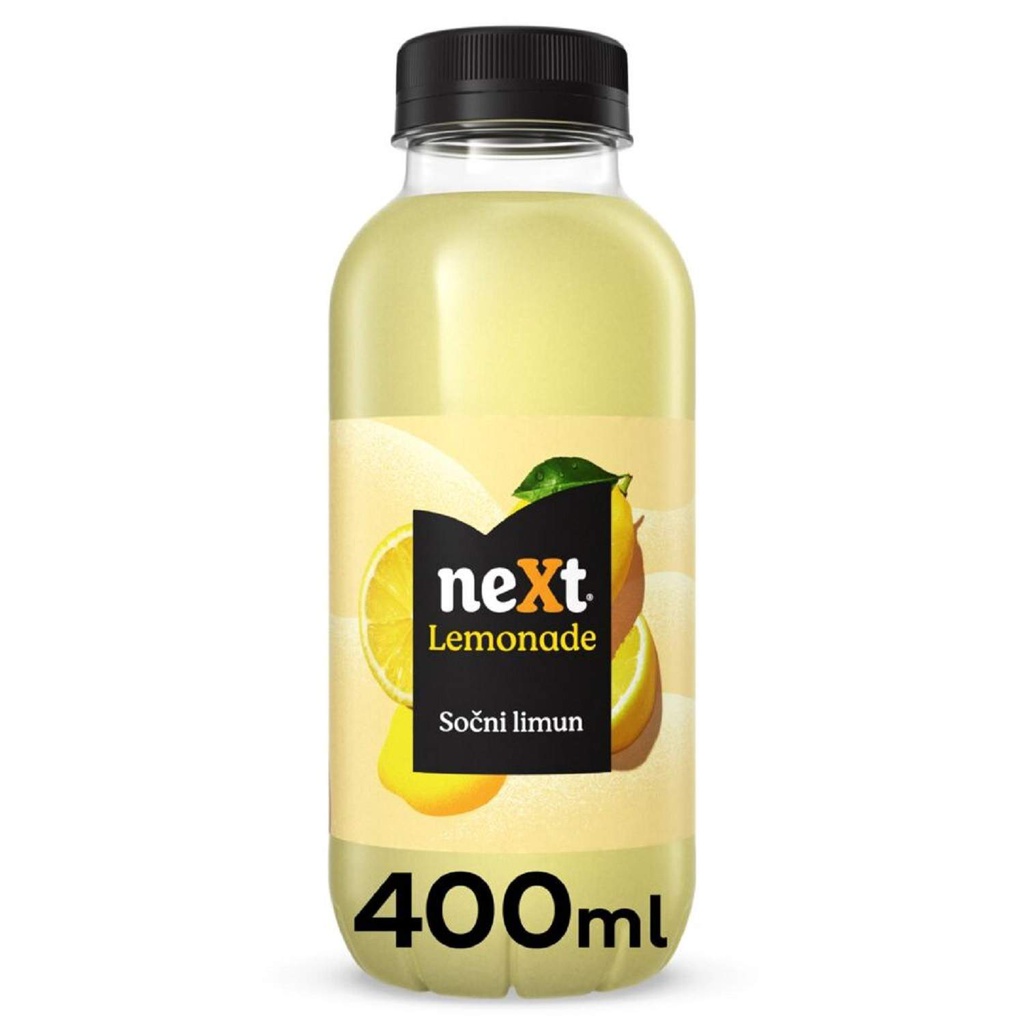 SOK 0.4L X12 LEMONADE HAPPY LEMON PET NEXT Pak.