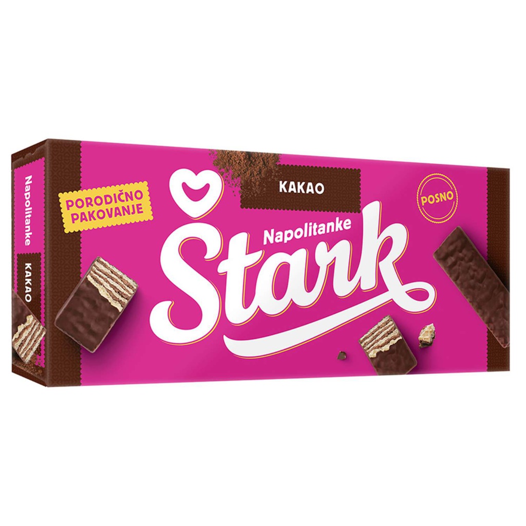 Štark napolitanke kakao 360g