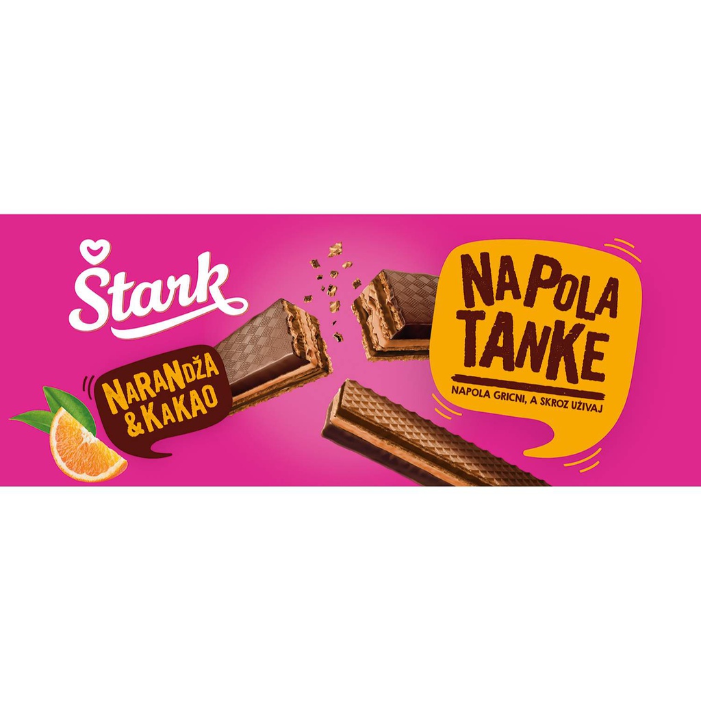 NAPOLITANKE KAKAO NARANDZA 130G STARK