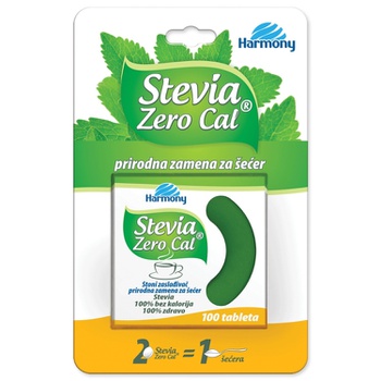 ZASLADJIVAC HARMONY STEVIA ZERO 100TBL