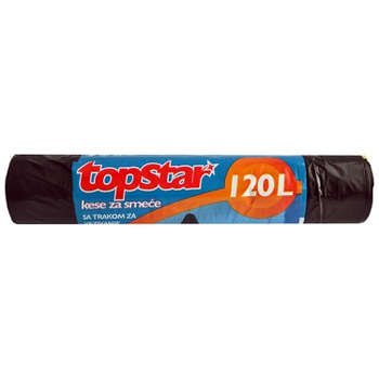 Kese za Smeće sa trakom HD 120l 8/1 Top Star