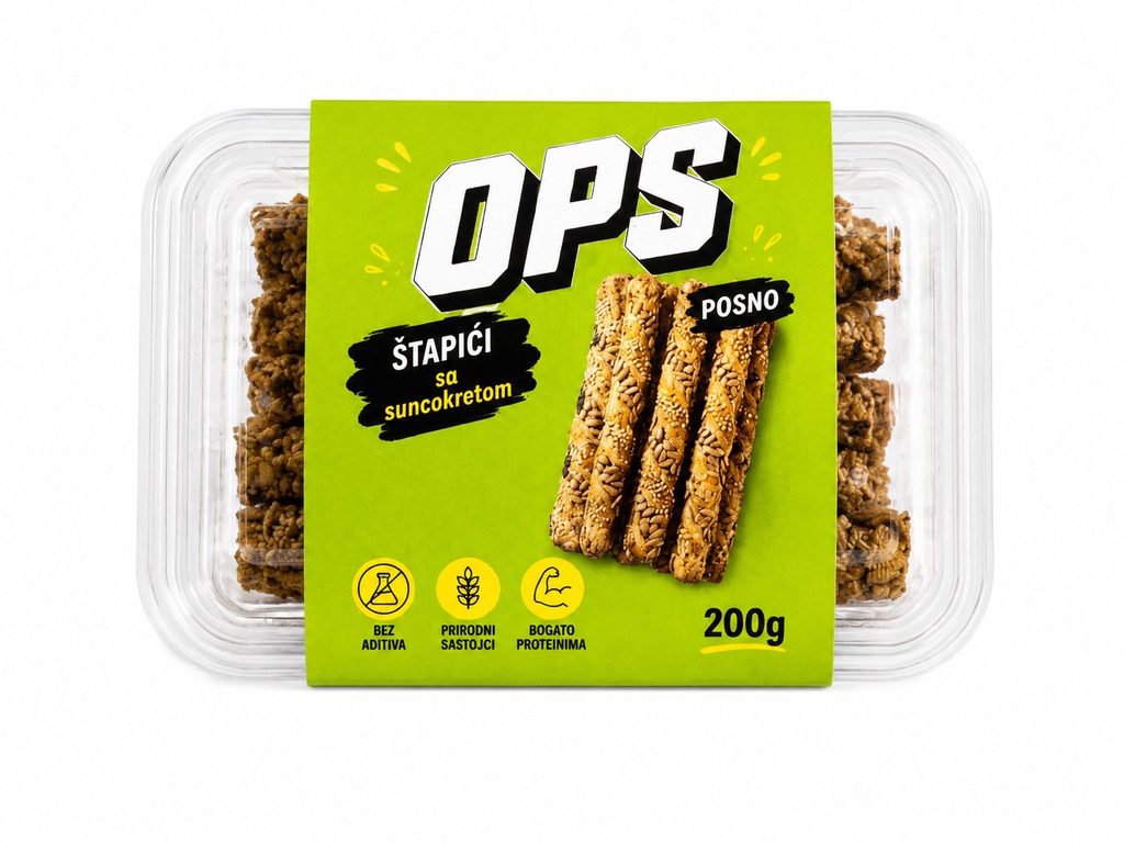 OPS štapići sa suncokretom 200g