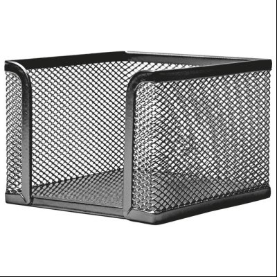 Fornax žičana kutijica za blok papir kocka 9,5X9 5X9 5cm LD01 -498 189 crna
