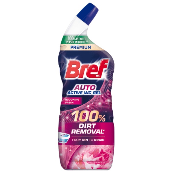 Bref Auto Active WC gel 100% Blooming Fresh 750ml
