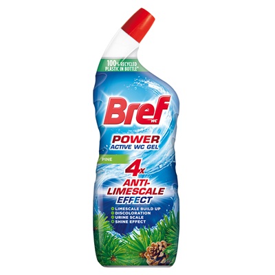 Bref Power Active WC gel Pine 750ml