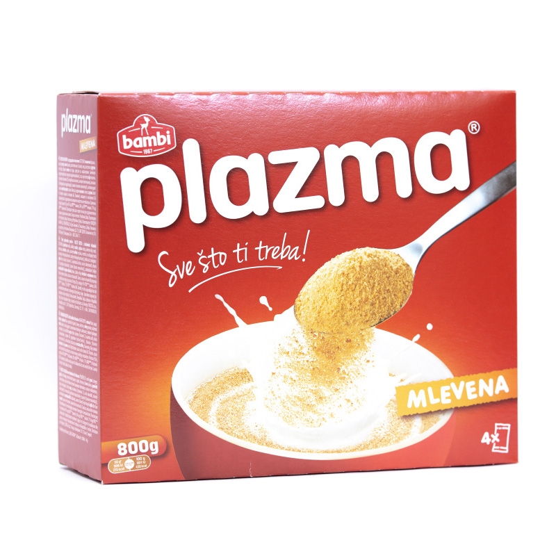 Keks Plazma mlevena 800 g