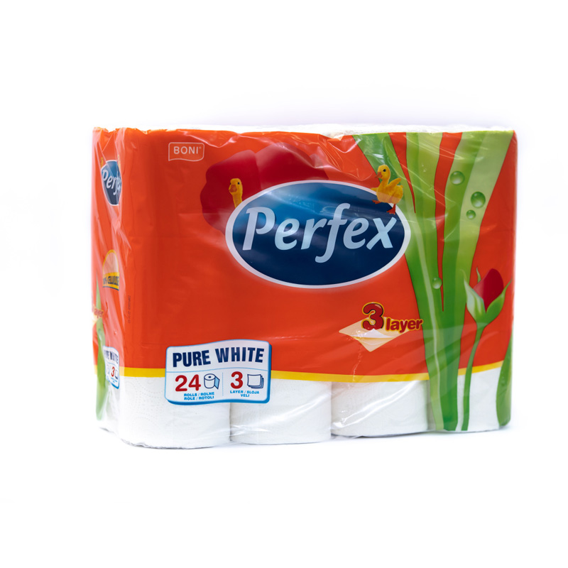 Perfex toalet papir 3sl 24/1