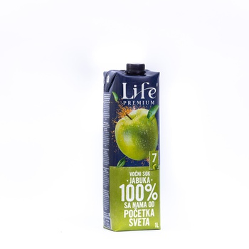 Sok jabuka Life 100% 1l Nectar