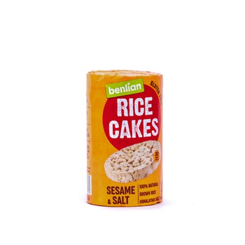 Rice cakes sesame&salt 100g