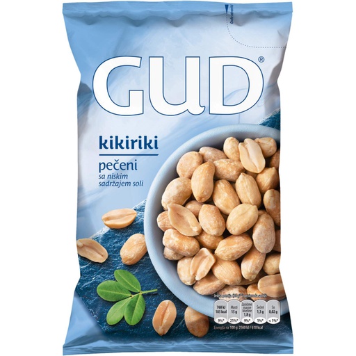 Gud kikiriki pečeni sa niskim sadržajem soli 180g