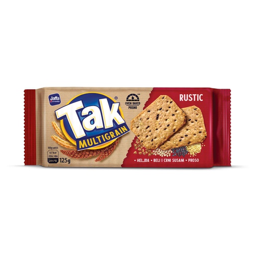 Jaffa Tak Multigrain Rustic 125g