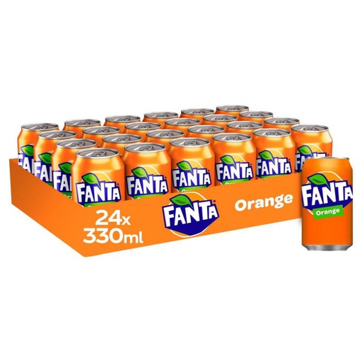 0.33L X24 FANTA ORANGE Pak.