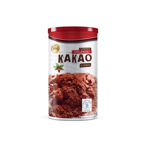 KAKAO SIROVI ORGANSKI PRAH 200G TOP FOOD