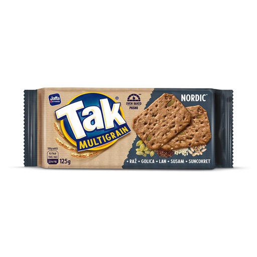 Jaffa Tak Multigrain Nordic 125g