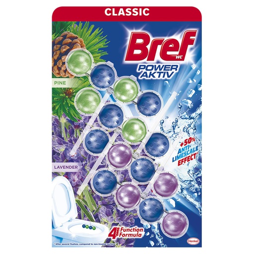 OSV KUGLICE BREF BOROV LAVANDA 4X50G