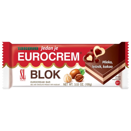 Swisslion Takovo Eurocrem blok 100g