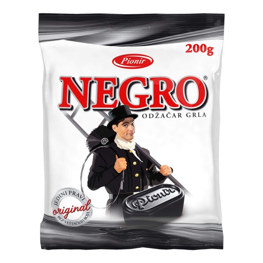 Pionir Negro bombone 200g